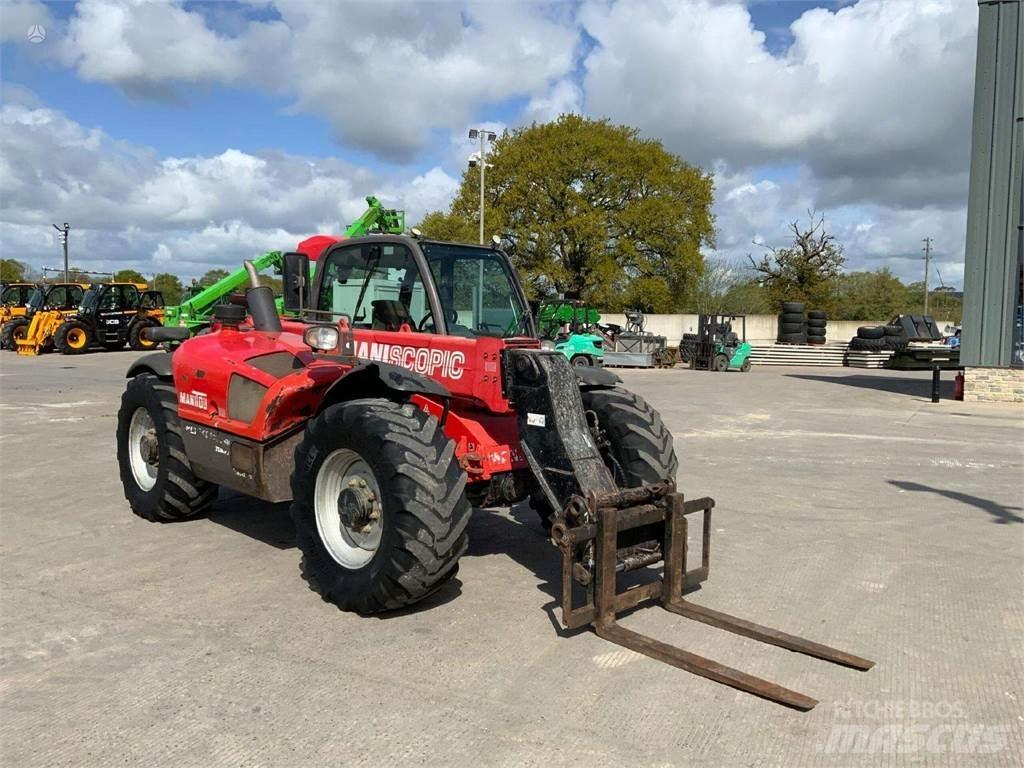 Manitou MLT741 Chargeur frontal, fourche