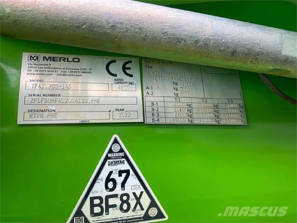 Merlo TF42.7 Chargeur frontal, fourche