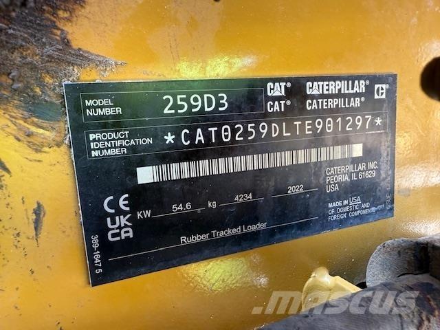 CAT 259D3 Chargeuse compacte