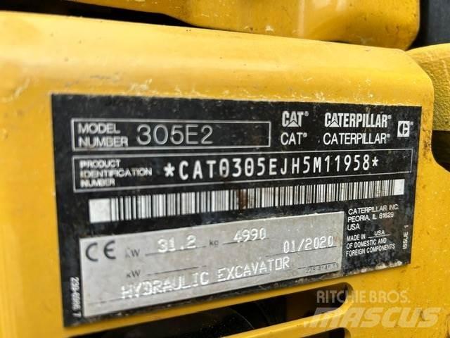 CAT 305E2 Mini pelle < 7t