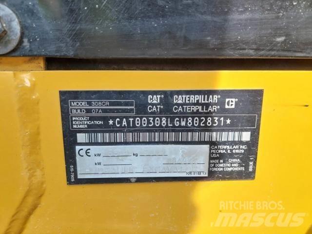 CAT 308 Mini pelle < 7t