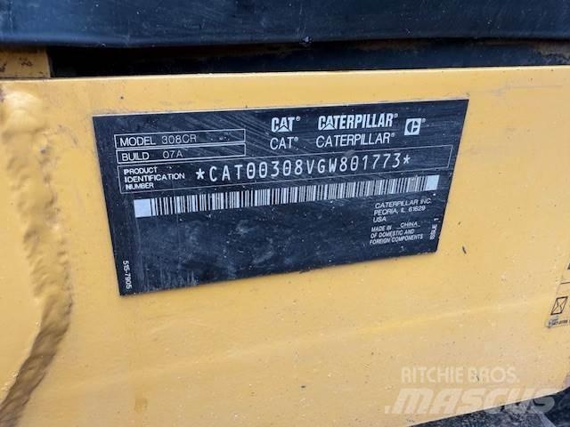 CAT 308 Mini pelle < 7t