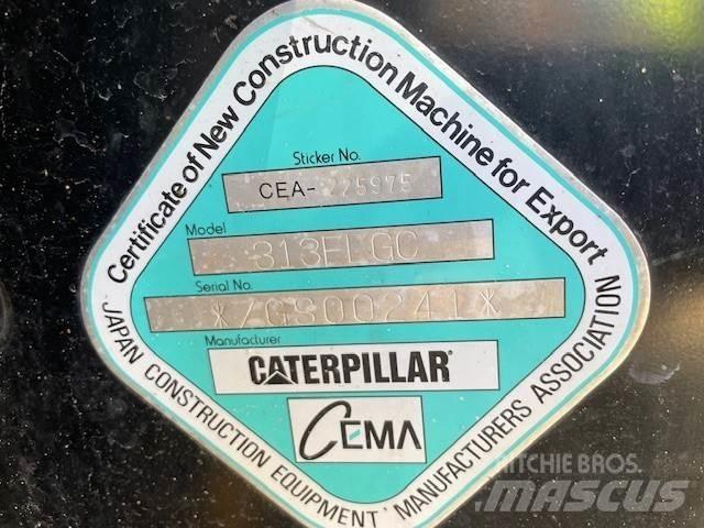 CAT 313 FL GC Pelle sur chenilles