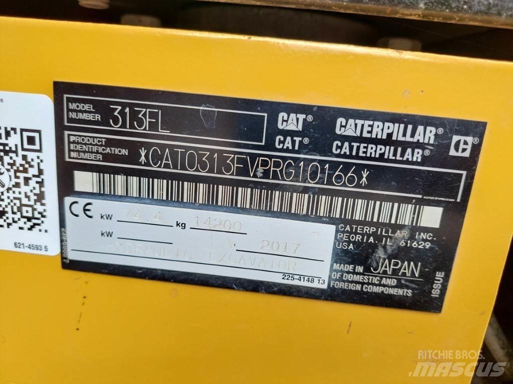 CAT 313FL Pelle sur chenilles