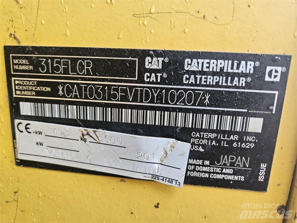 CAT 315FLCR Pelle sur chenilles