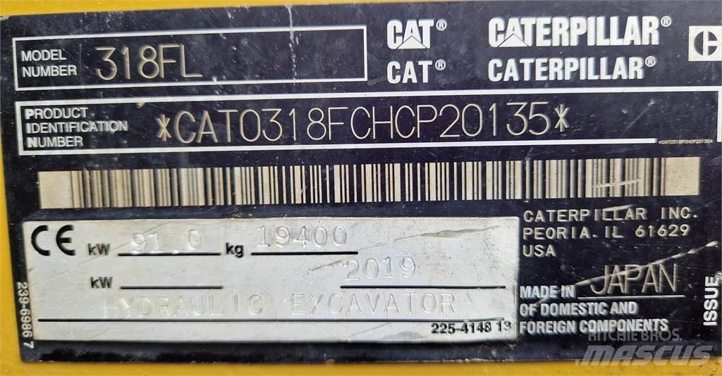 CAT 318FL Pelle sur chenilles