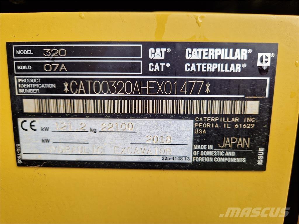 CAT 320 Pelle sur chenilles