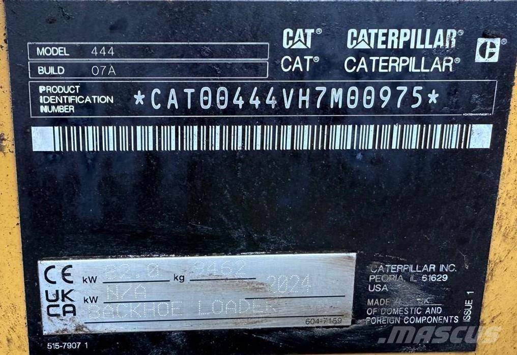 CAT 444 Tractopelle