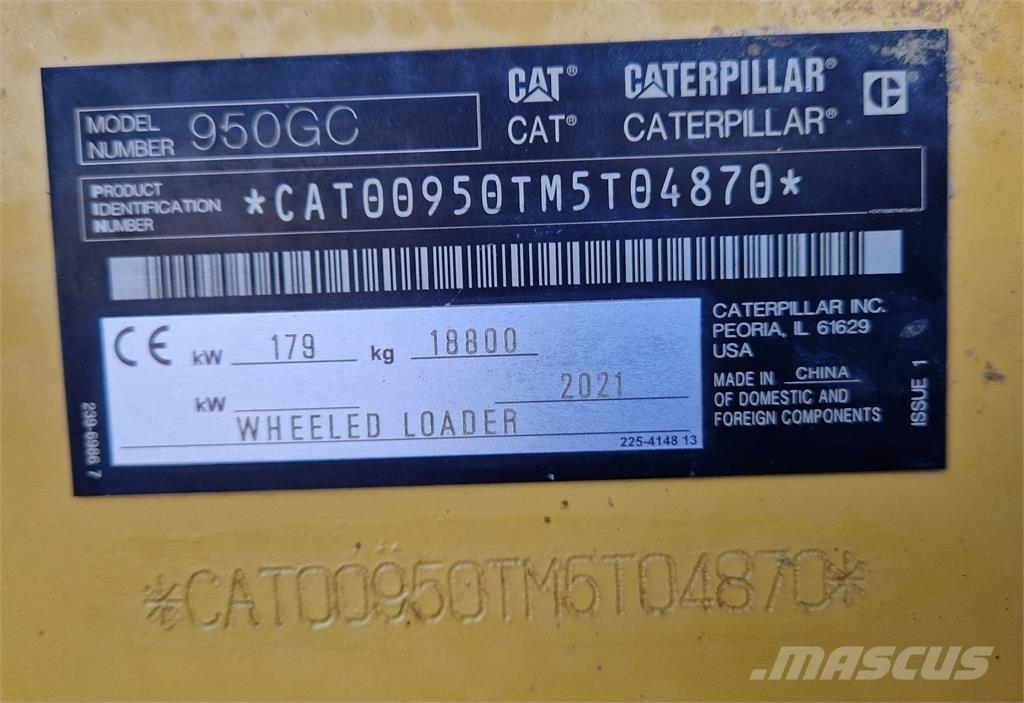 CAT 950GC Chargeuse sur pneus