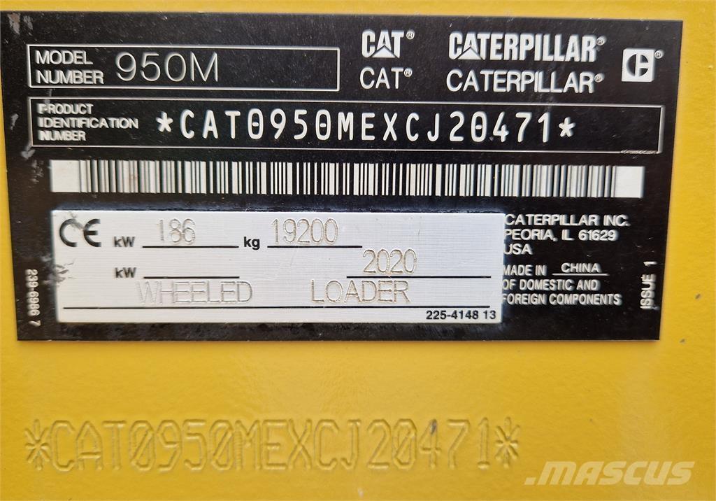 CAT 950M Chargeuse sur pneus