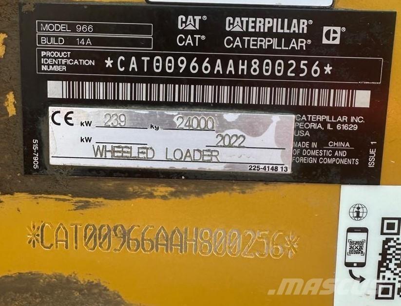 CAT 966 Chargeuse sur pneus