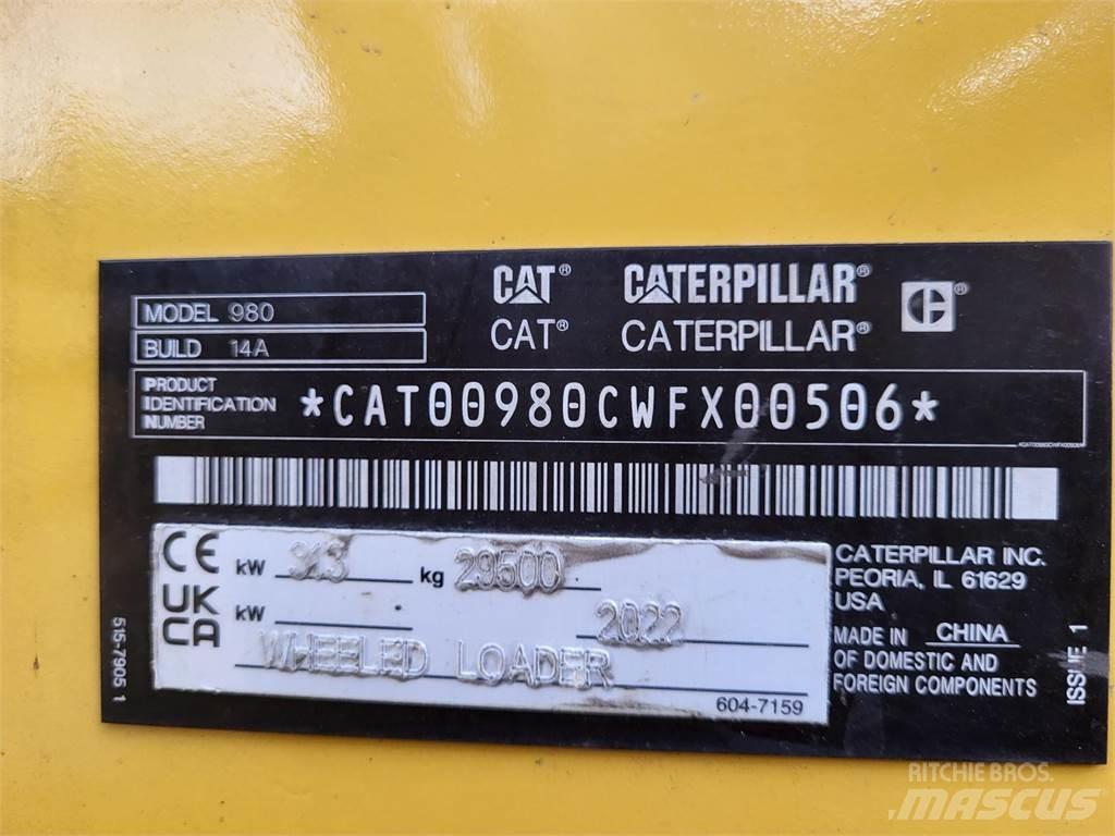 CAT 980 NG Chargeuse sur pneus