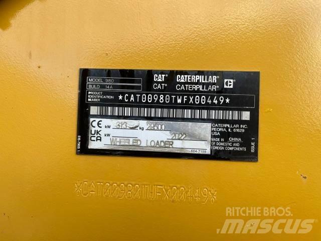 CAT 980 NG Chargeuse sur pneus
