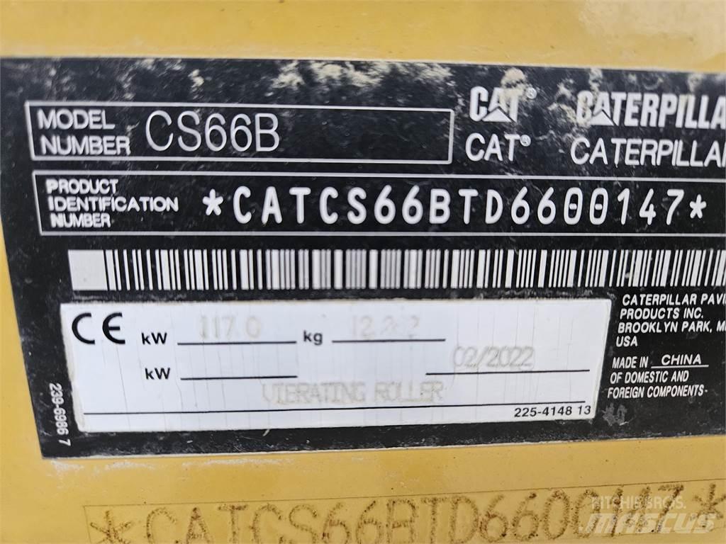 CAT CS66B Rouleaux monocylindre