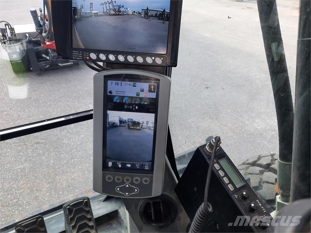 CAT M314F Pelle sur pneus