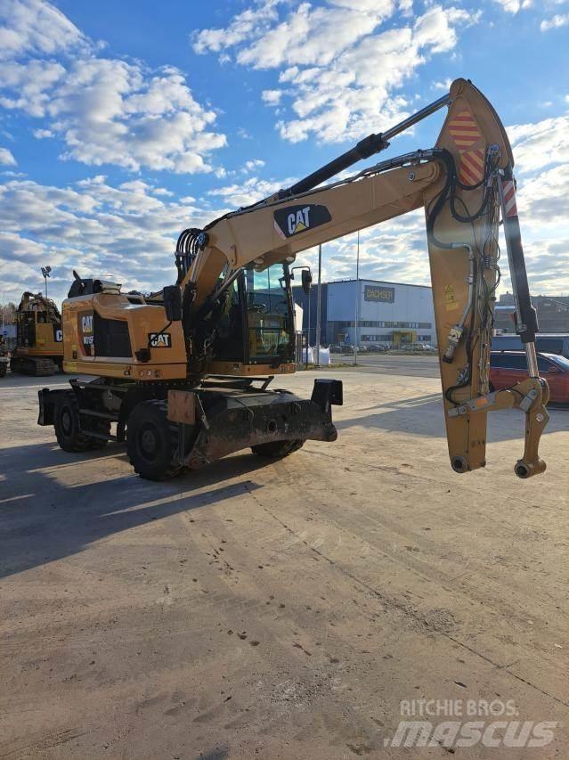 CAT M315F Pelle sur pneus