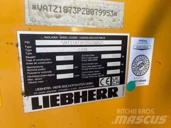 Liebherr L 538 V Chargeuse sur pneus