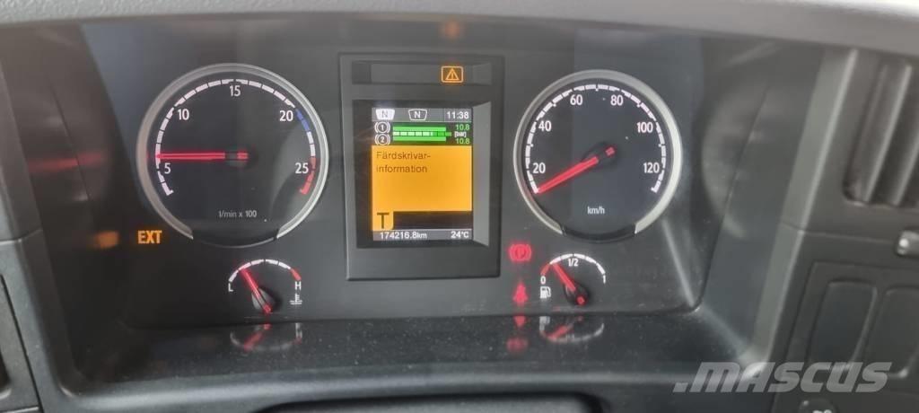 Scania P340 Gas Camion poubelle