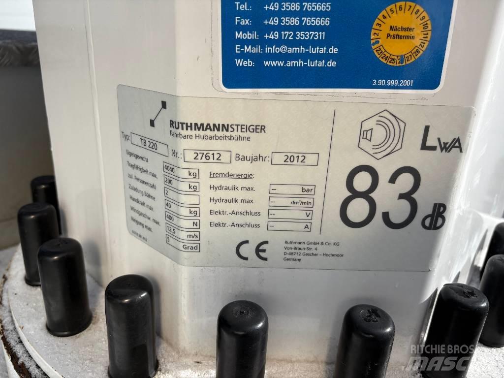 Ruthmann TB 220 Camion nacelle