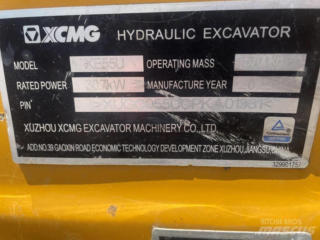 XCMG XE 55 U Mini pelle < 7t