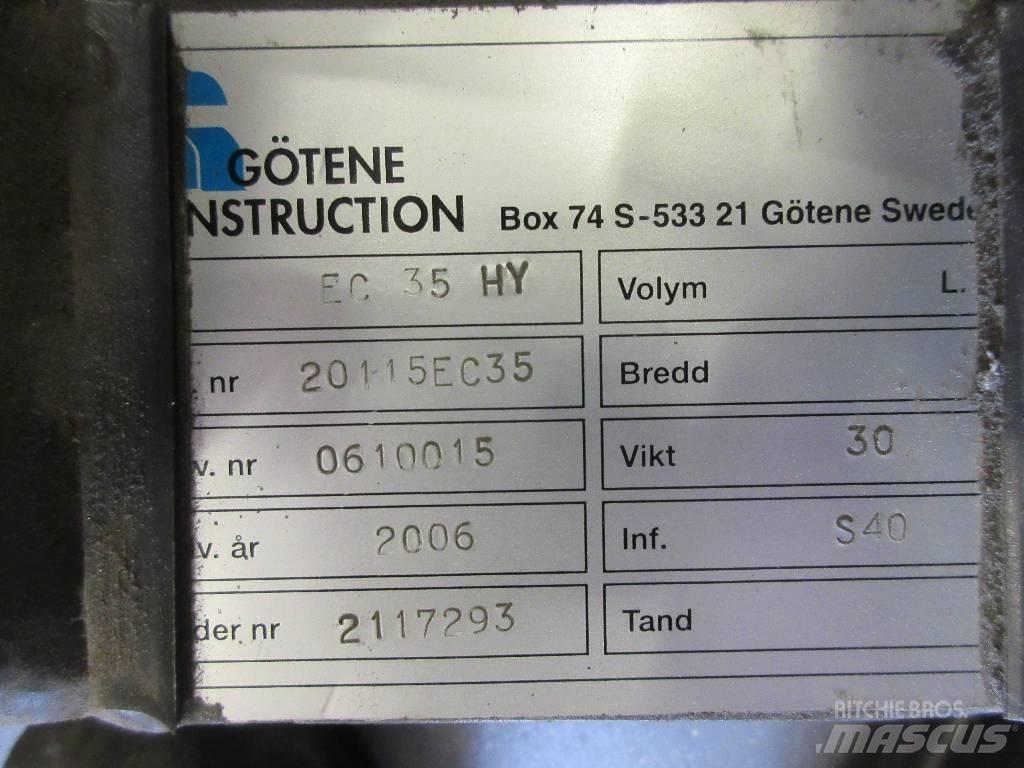  Redskapsfäste Götene Attache rapide pour godet