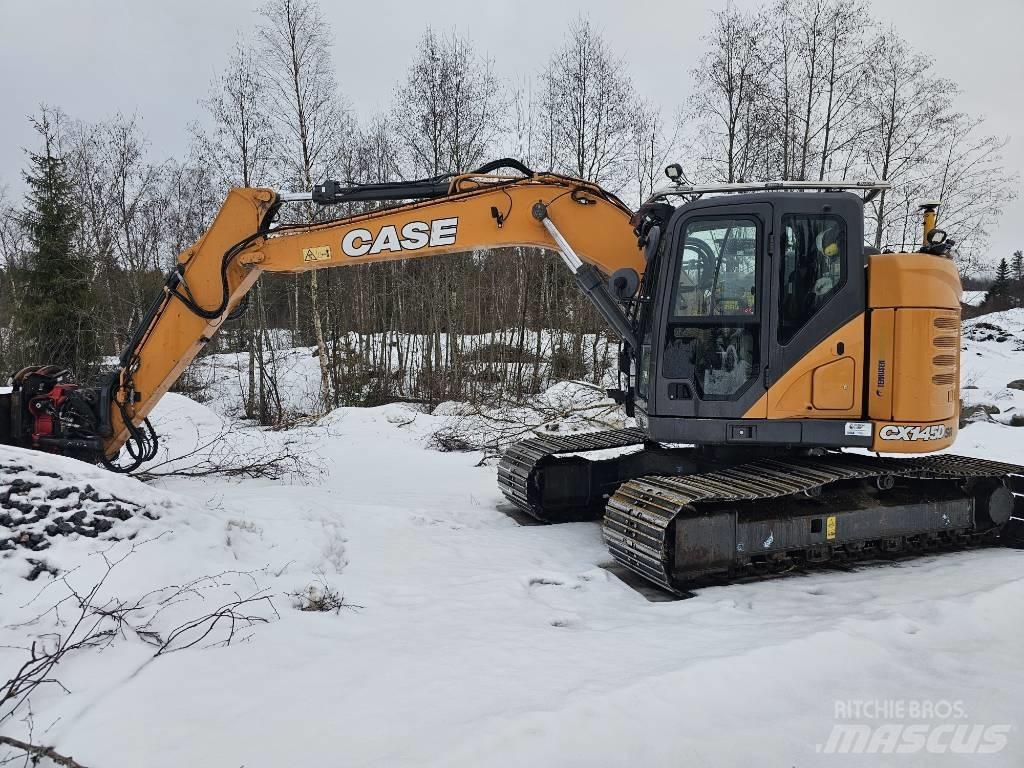 CASE CX 145 D SR Pelle sur chenilles