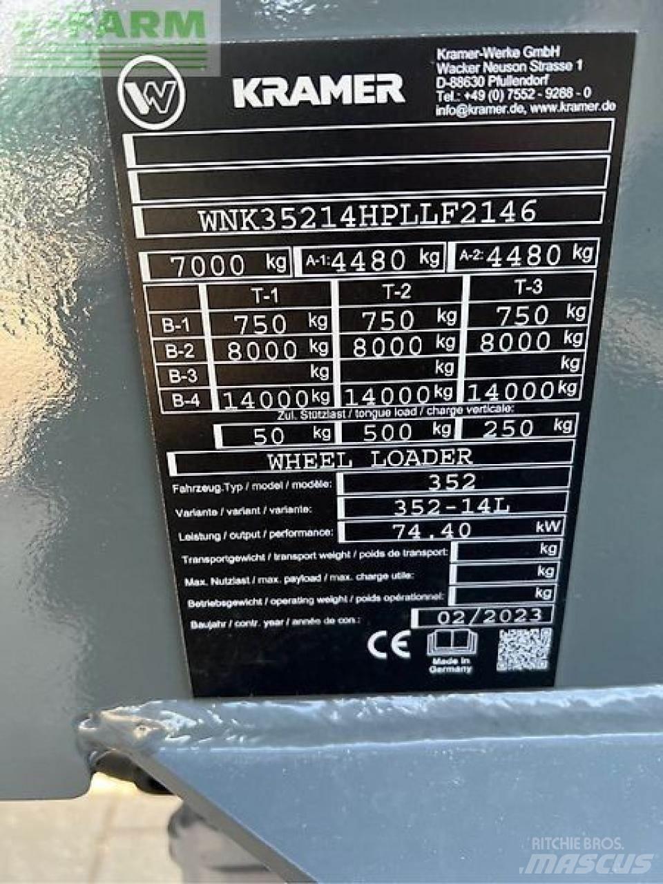 Kramer kl43.8l Mini pelle < 7t