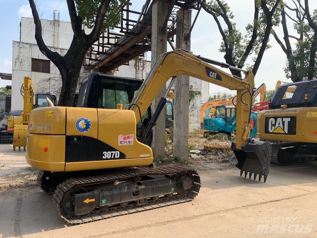 CAT 307D Pelle sur chenilles