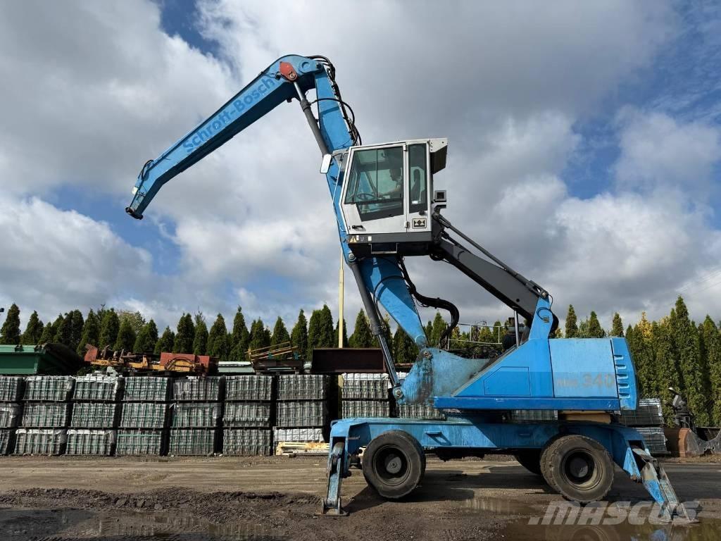 Terex Fuchs MHL 340 Pelle à déchets