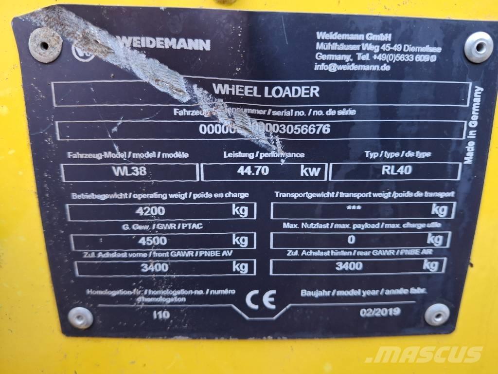 Wacker Neuson WL 38 Chargeuse sur pneus