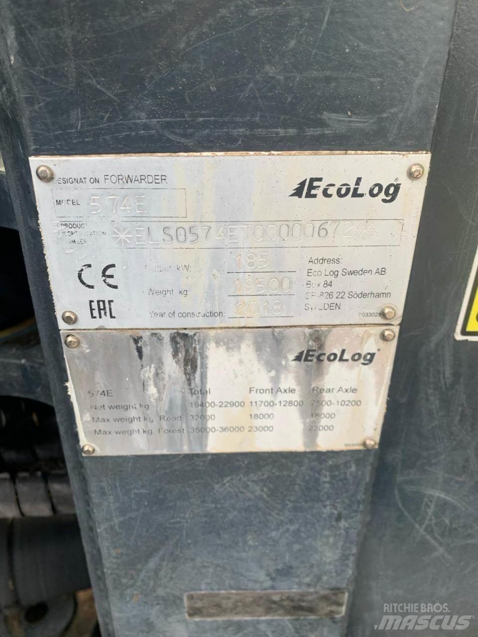 Eco Log 574 E Porteur