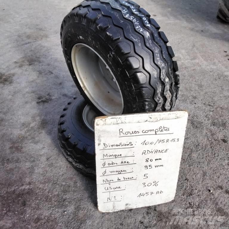 Advance 10.0/75R15.3 Pneus, roues et jantes
