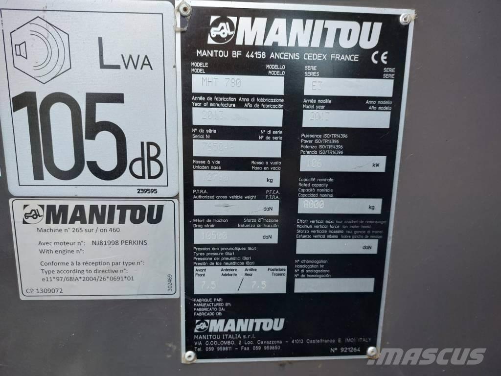 Manitou MHT 780 Chariot télescopique