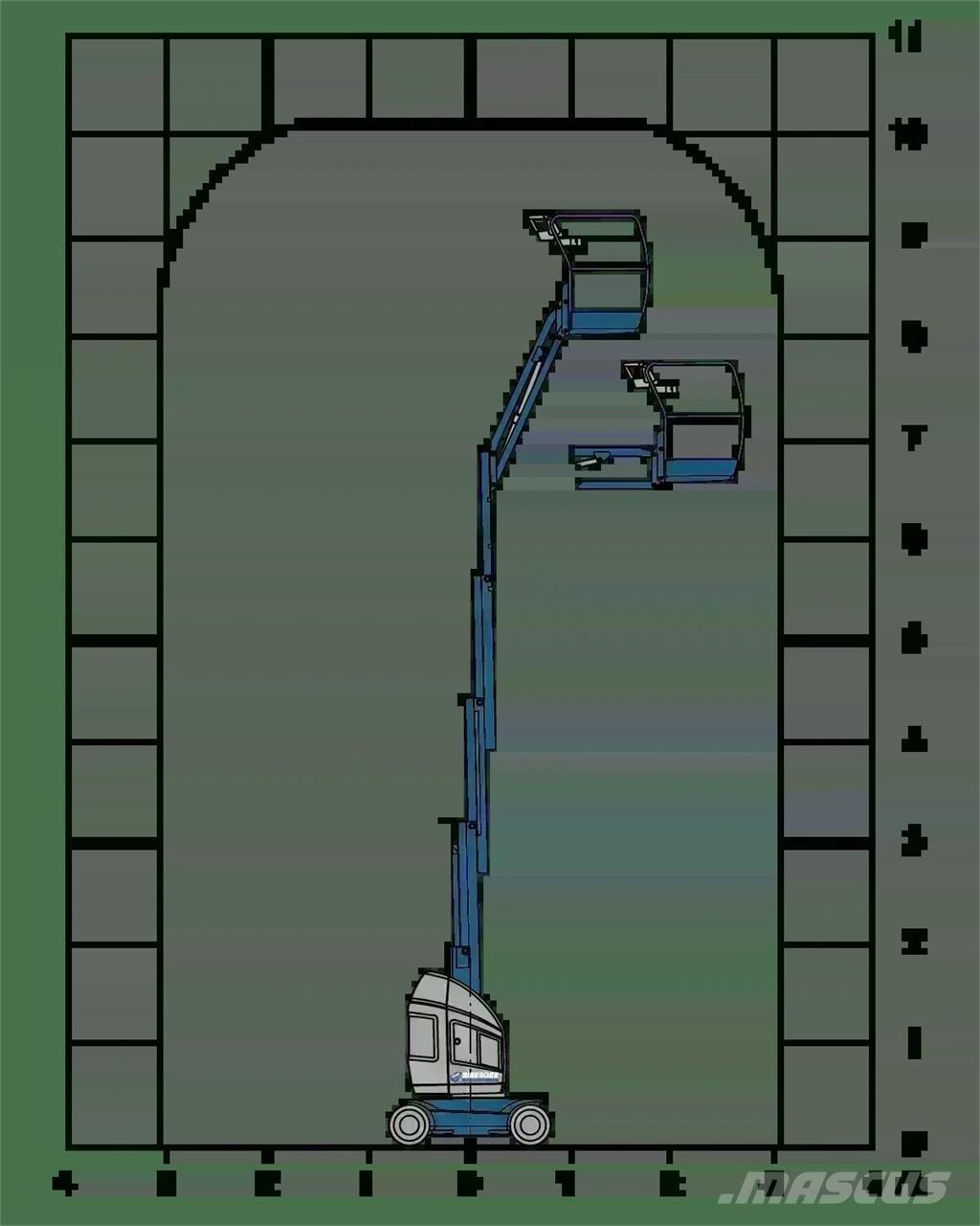 JLG Toucan 10E-L Nacelles articulées