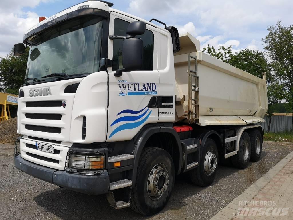 Scania G 480, 8x4 Camion benne