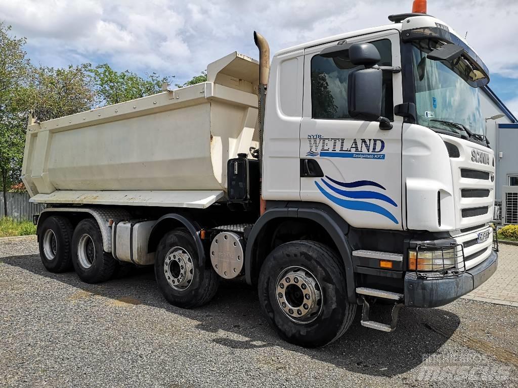 Scania G 480, 8x4 Camion benne