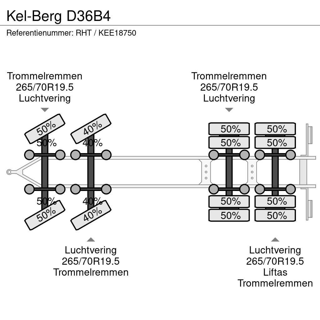 Kel-Berg D36B4 Remorque ridelle