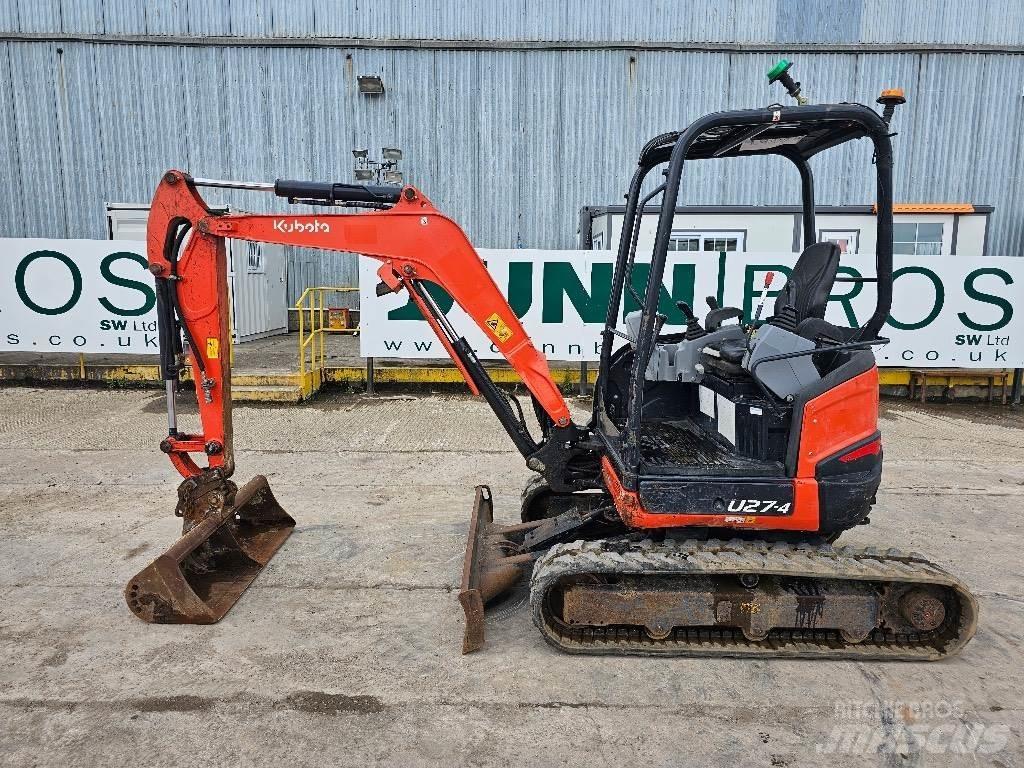 Kubota U 27-4 Mini pelle < 7t