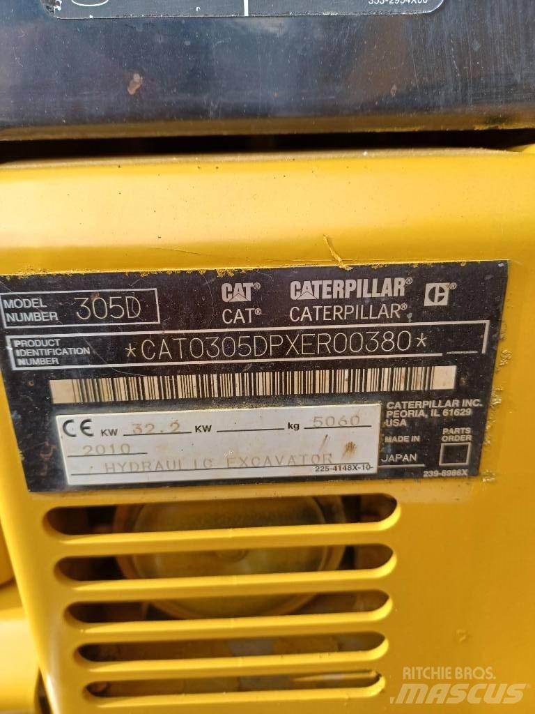 CAT 305 Mini pelle < 7t