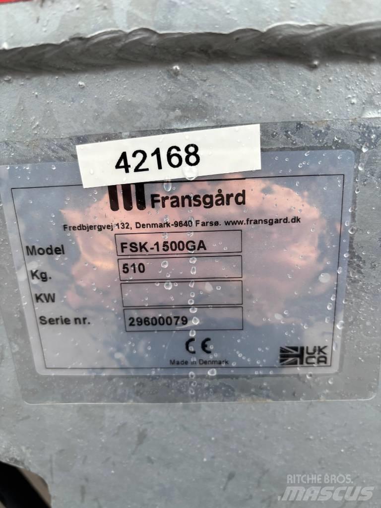 Fransgård FSK-1500 Sableuse et saleuse