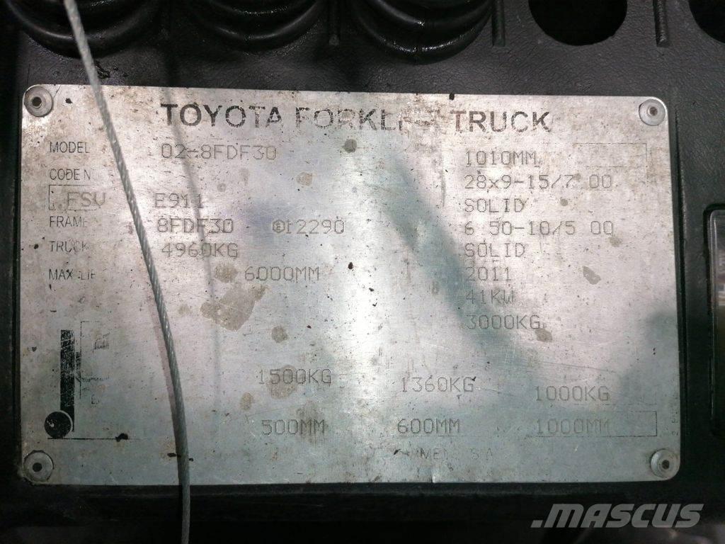 Toyota 02-8FDF30 Chariots diesel