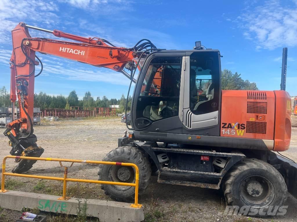 Hitachi ZX 145 W-3 Pelle sur pneus