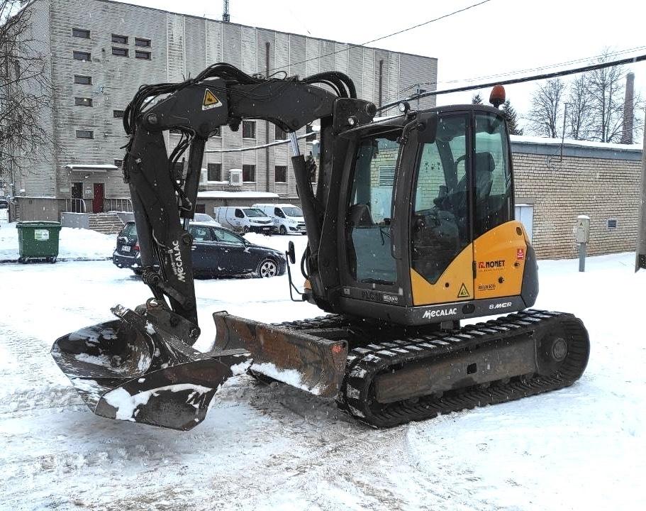Mecalac 8 M CR Pelle sur chenilles