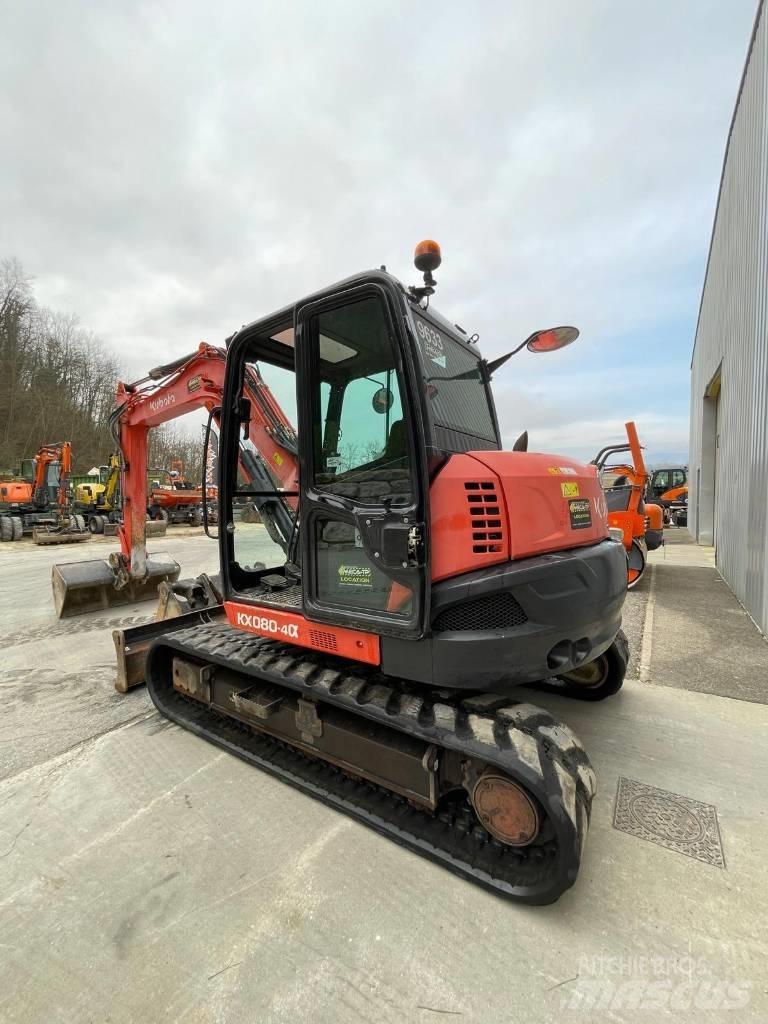 Kubota KX 080-4 Mini pelle 7t-12t
