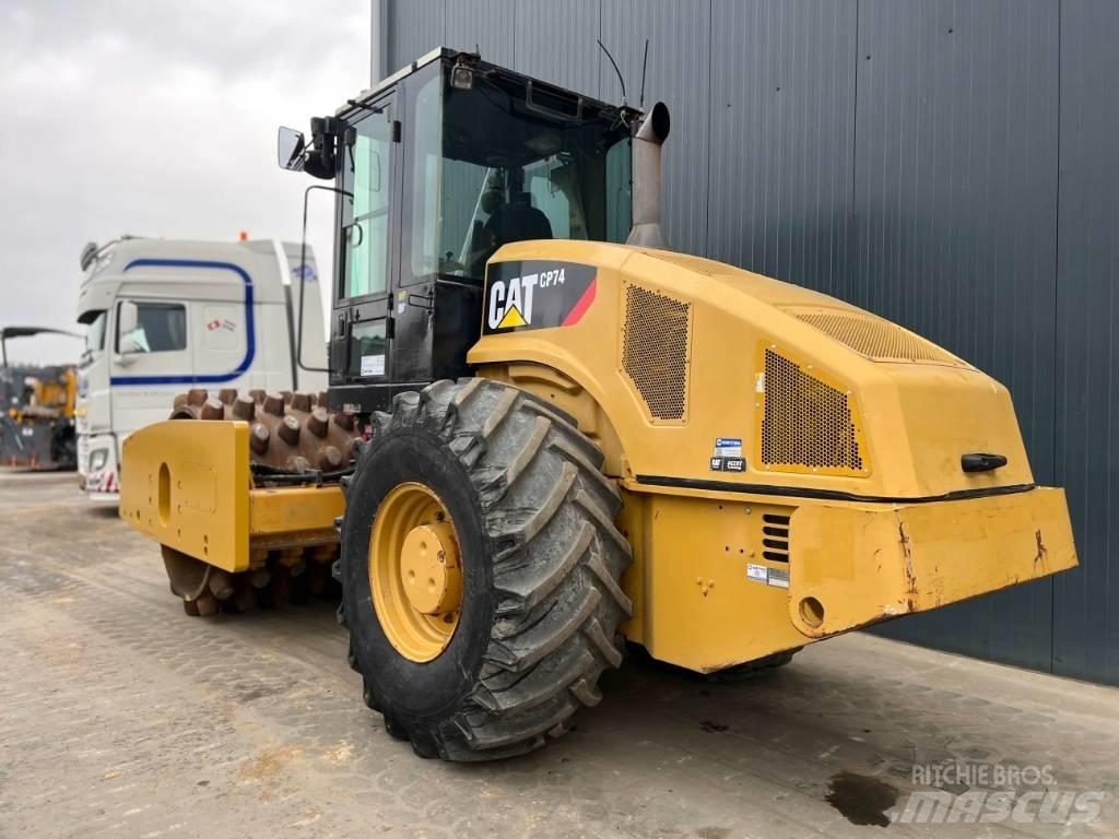 CAT CP74 Rouleaux monocylindre