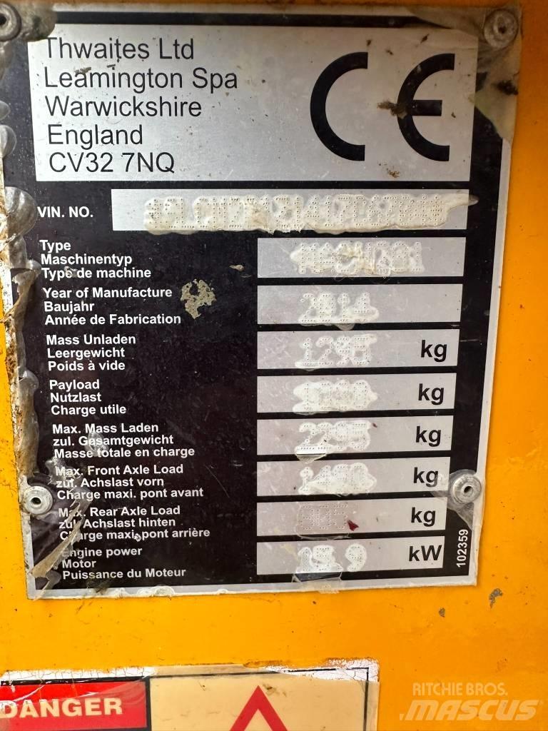 Thwaites 1 ton Mini tombereau