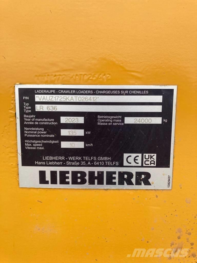 Liebherr LR 636 Chargeuse sur chenilles
