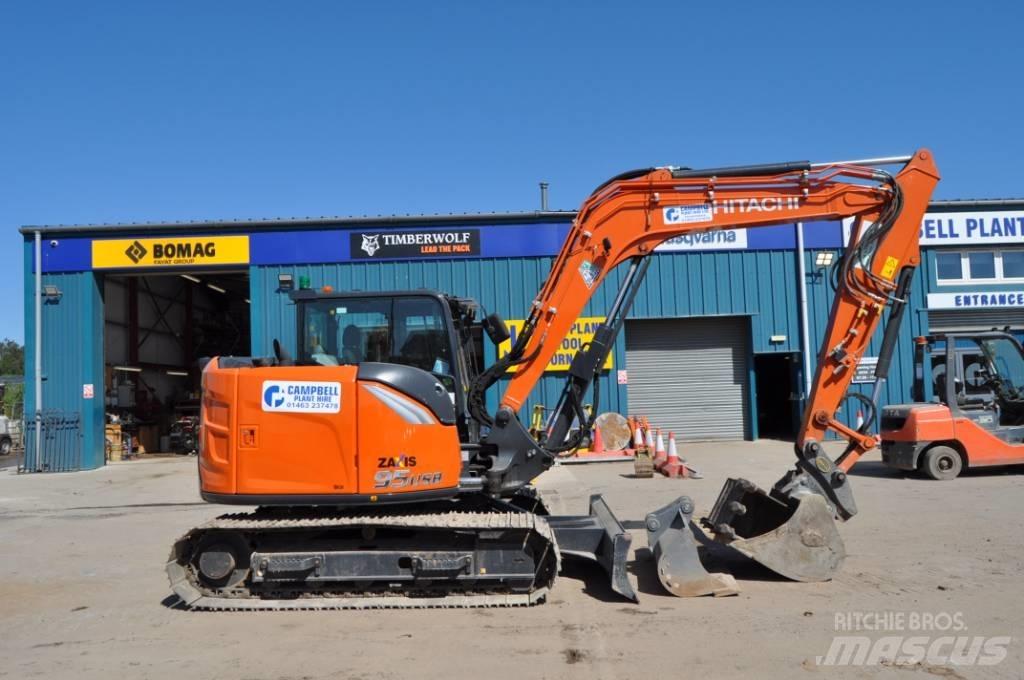 Hitachi ZX 95 USBR-7 Mini pelle 7t-12t