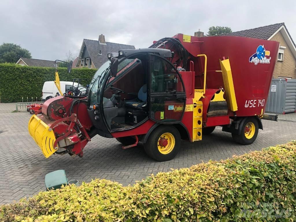  Agrimix WSE 140 Bac, râtelier