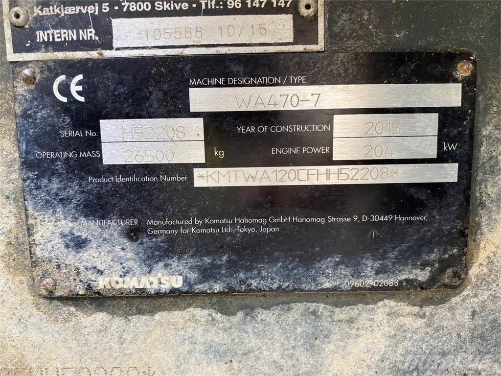 Komatsu WA470-7 Chargeuse sur pneus